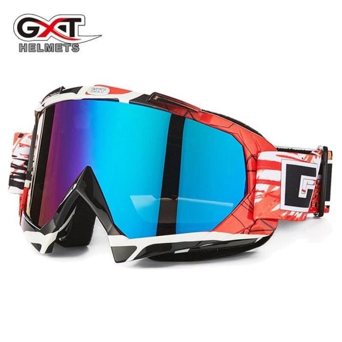 Lunettes de protection,Lunettes de Moto cross ATV vtt, vtt, pare vent, protection contre le vent, saleté, verre, casque - Type 16