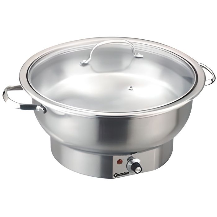 Chafing dish électrique rond