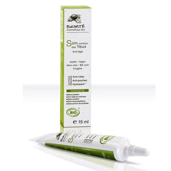 Soin Contour des Yeux - 15 ml - Gamme Biokarité…