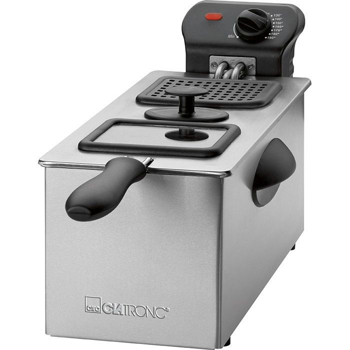 Friteuse en acier inoxydable 3 litres FR 3587 Clatronic inox