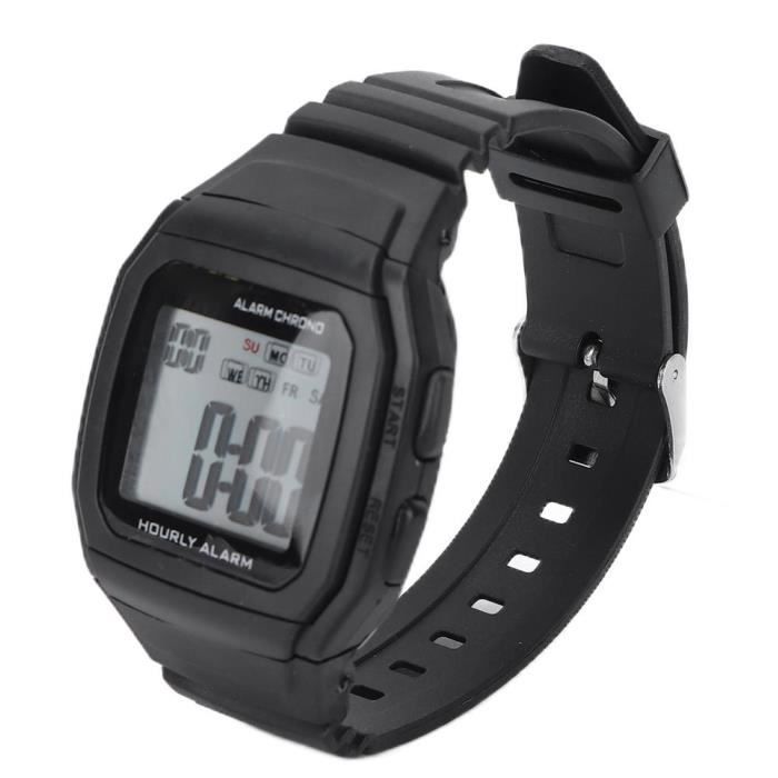 EJ.life Montre numérique étanche Étudiant Simple Montre Numérique À La Mode Enfants Portable Étanche Montre De Sport Cadeau