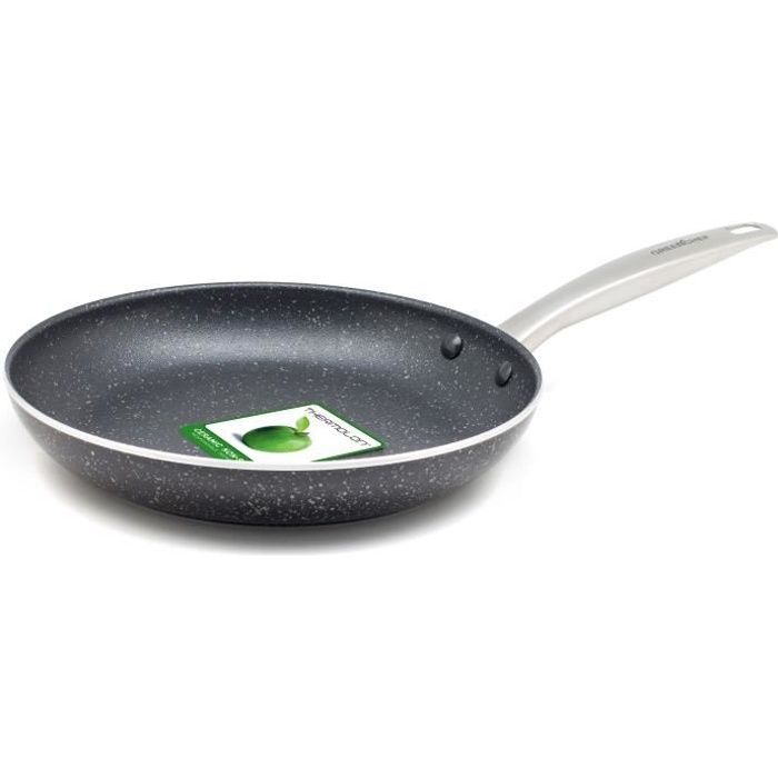 GREENCHEF Berlin Rocks Poêle - Tous feux + induction - Ø 20 cm - Céramique