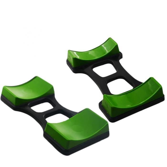 Dumbbell Rack Protection Plancher De Fitness Dumbbell de stockage pour l'équipement de levage de poids Home Gym Green 2pcs