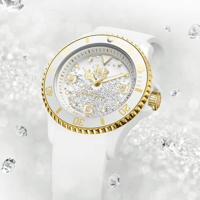 ICE WATCH CRYSTAL WHITE GOLD M