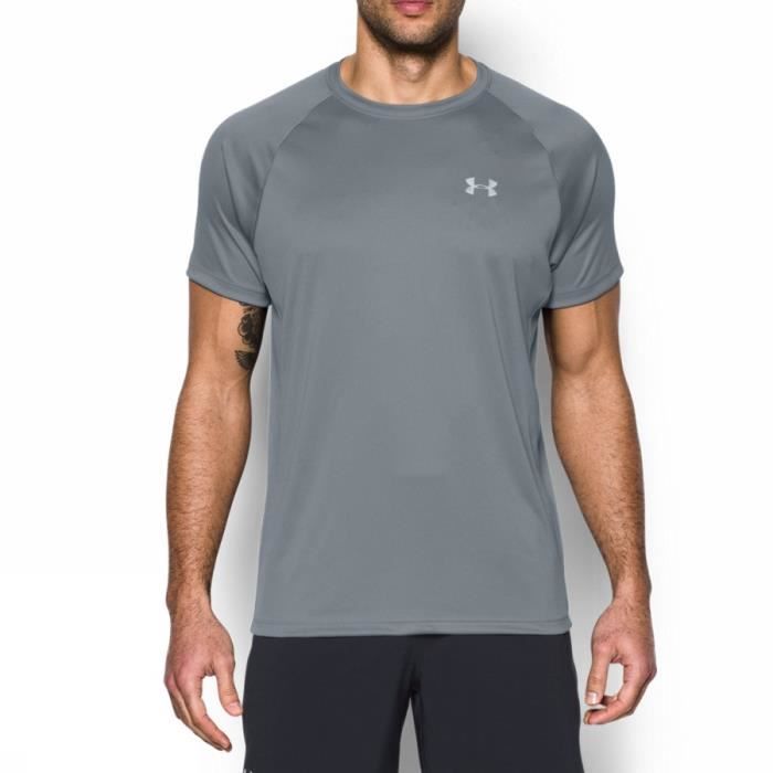 UNDER ARMOUR HEARGEAR RUN SS TEE 1289681 0035 T-SHIRT HOMME