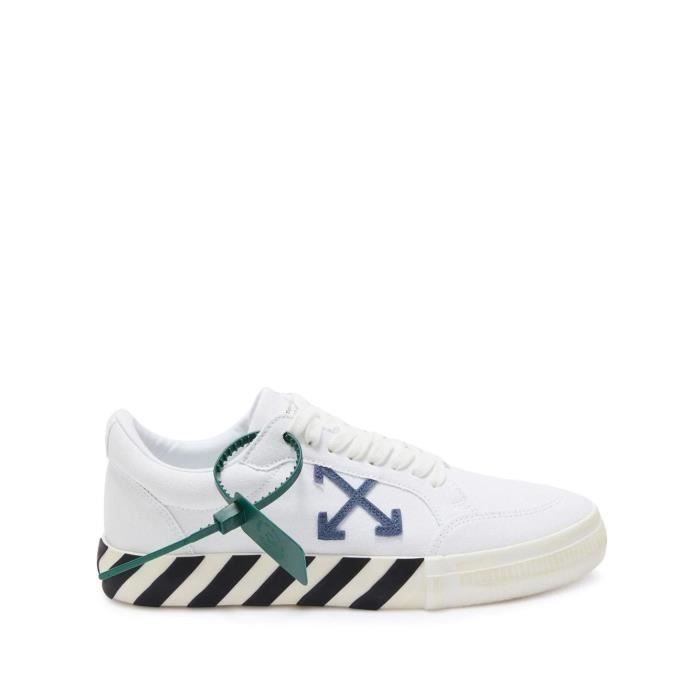 OFF-WHITE HOMME OMIA085S22FAB0010145 BLANC COTON BASKETS