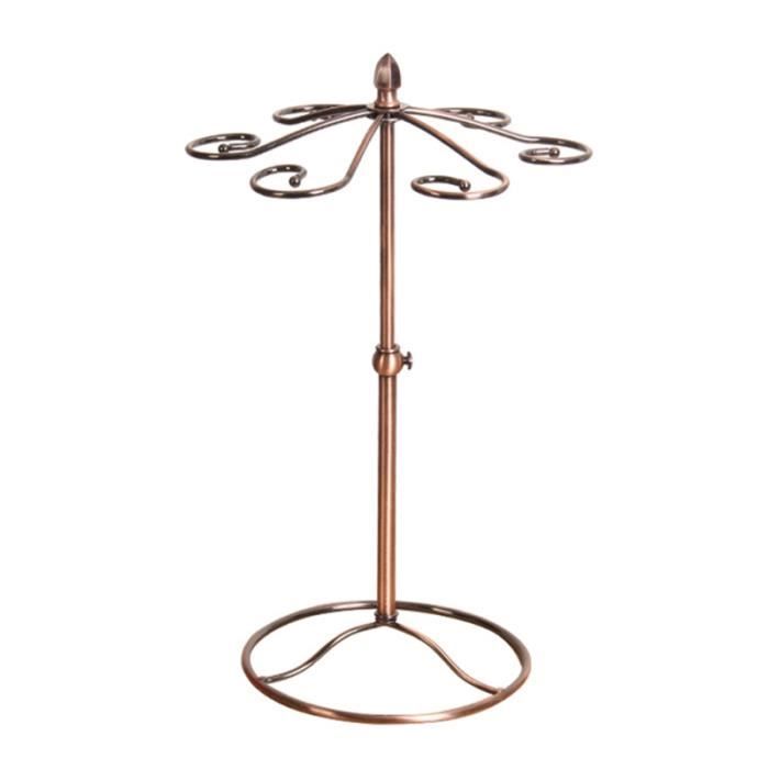 1 pièces support de verre à vin suspendu à l'envers de table barre de verres à pied KTV de rangement haut CAVE A VIN