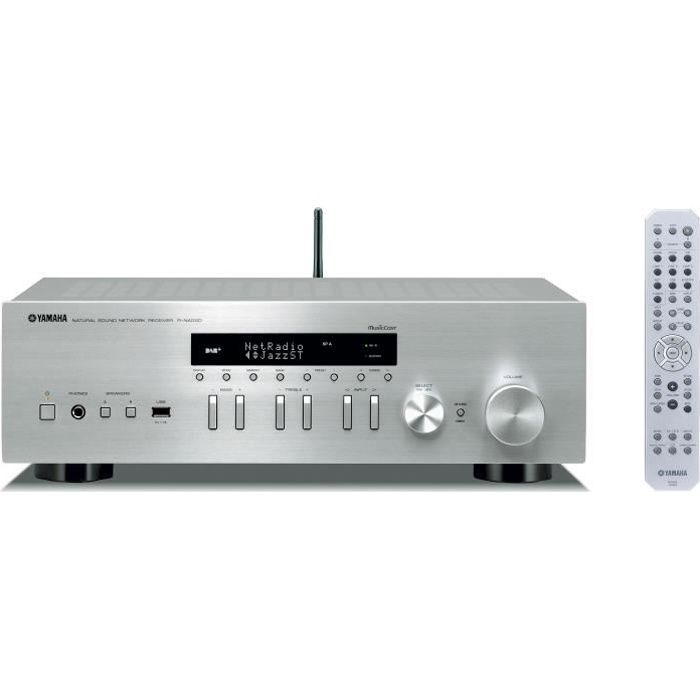 YAMAHA R-N402D Amplificateur Hifi Connecté - Argenté