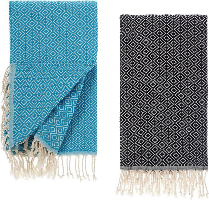 Couverture De Plage MOMOMUS XXL Anti-sable - Grande Taille 210x230 Cm - Paréo Et Tapis De Pique-nique Multifonction