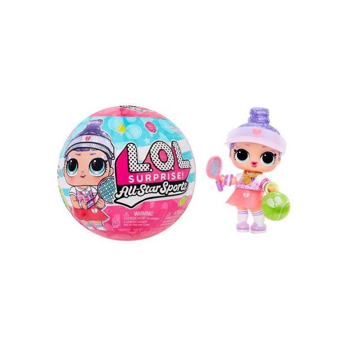 L.O.L. Surprise! All-Star Sports Vault – Poupée Sportive + 8 Accessoires – Collection 12 Tots – Cadeau Fille 4+