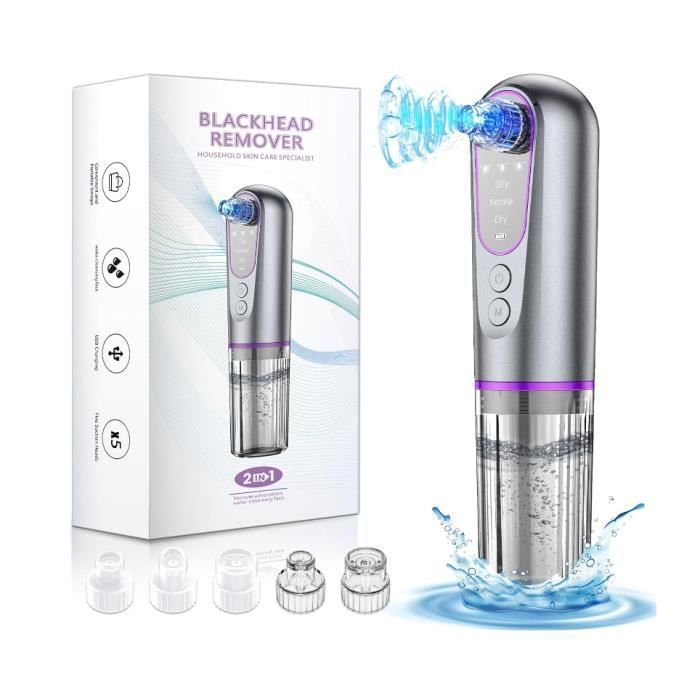 Aspirateur Point Noir Extracteur de Comédon Electrique Nettoyant de Pores Professionnel Extracteu ACCESSOIRES DE NETTOYAGE DU VI