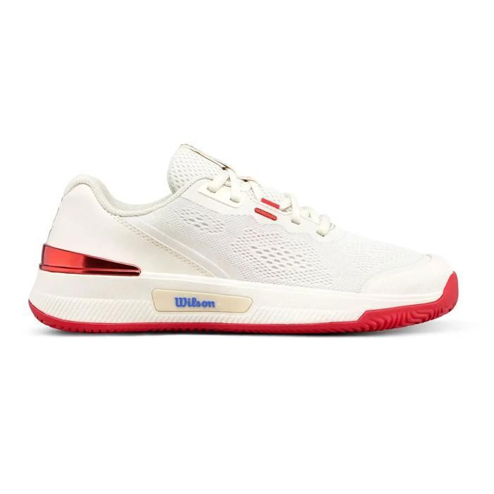 Chaussures de tennis femme Wilson Intrigue Pro - uso tofu/rd Chaussures de tennis femme Wilson Intrigue Pro - uso tofu/rd