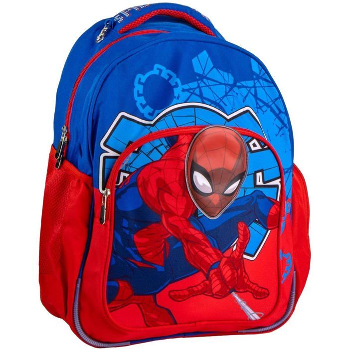 Sac à dos Spiderman - CERDÁ LIFES LITTLE MOMENTS - 42 cm - Bleu - 100% Polyester - Bretelles réglables - 30 litres