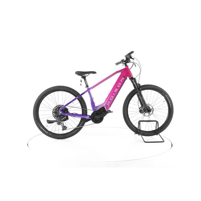 Vélo électrique - Poison Lithium - violet - VTT électrique semi-rigide - Brose 630 Wh Reconditionné - Poison
