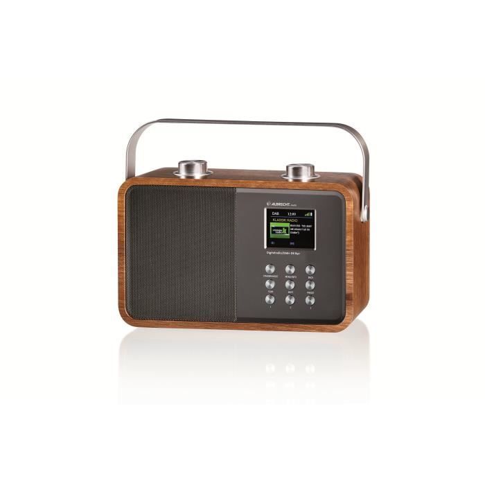 Radio Numérique DAB+ et FM MIDLAND DR850 avec Fonction Bluetooth - Boitier en Bois