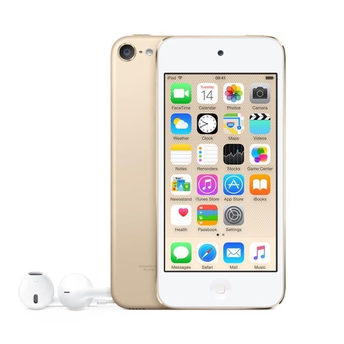 iPod Touch - APPLE - MKH02FD/A - 16 Go - Or - Écran tactile multi-touch