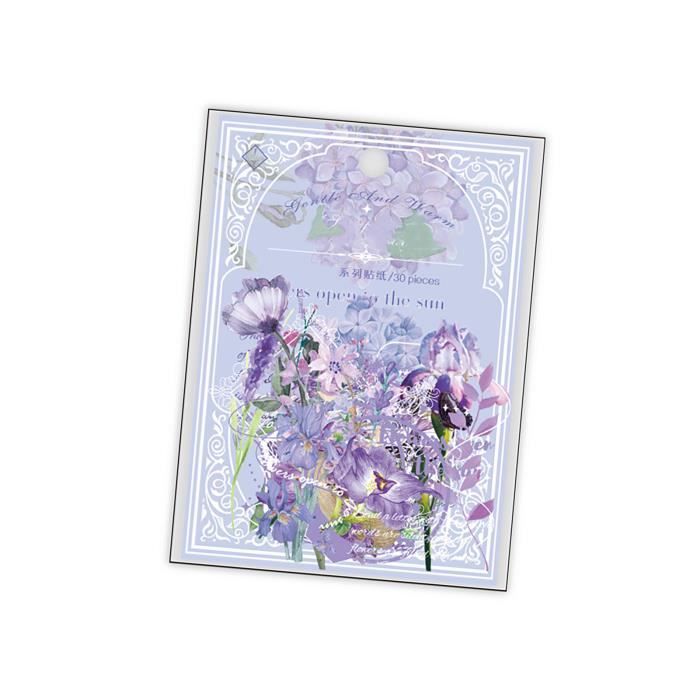 120 Autocollants Roses Scrapbooking - Vinyle, Motifs Esthétiques, Pour Décorer Carnets, Kindle, Téléphones, Bouteilles (cadeau DIY)