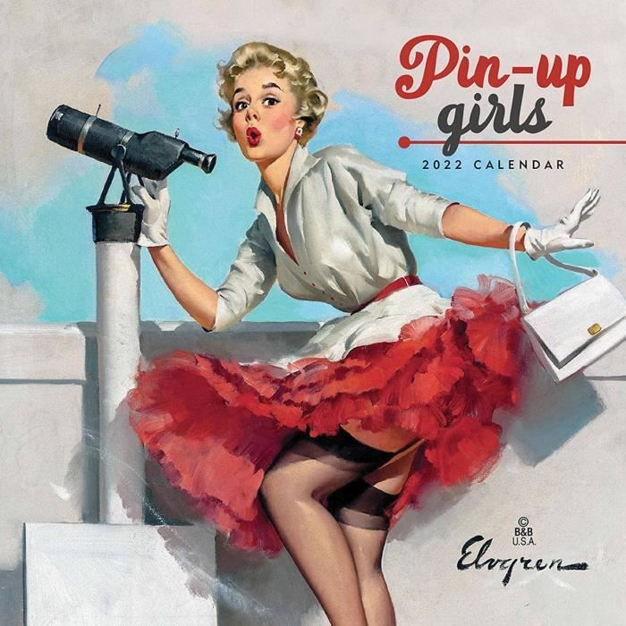 Pin-Up Girls Mini calendrier 2022[462] - Cdiscount Beaux-Arts et