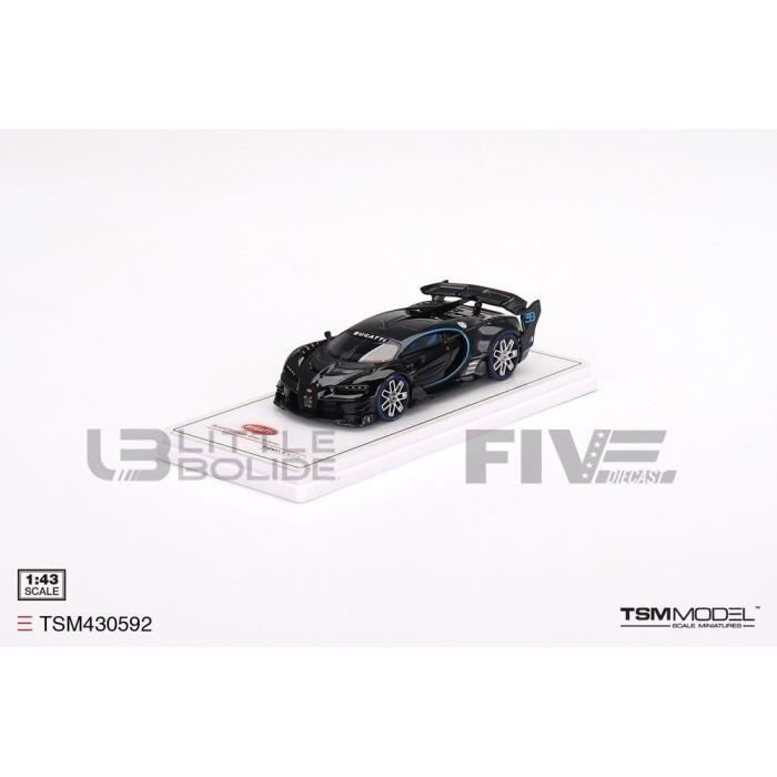 Voiture Miniature de Collection TRUESCALE MINIATURES 1/43 BUGATTI Vision Gran Turismo