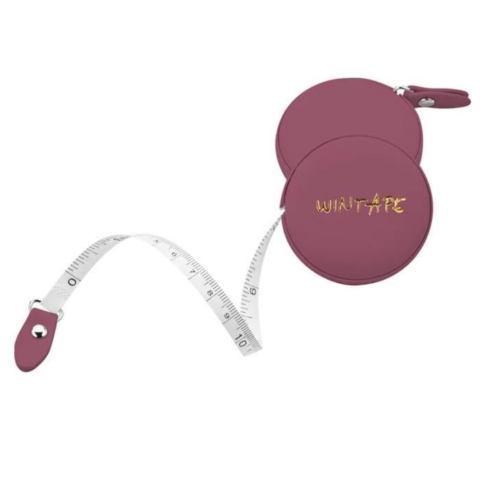 Restokki Ruban à Mesurer De 1,5 M, Mini Ruban à Coudre Souple Métrique Rétractable Pour Mesurer Le Corps, Couture, Traitement Médical(Bleu