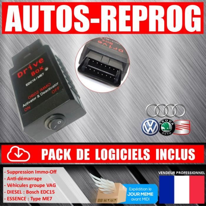 Bosch EDC15 et ME7 IMMO OFF Interface Anti-Démarrage DRIVE BOX 