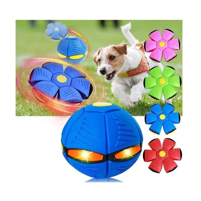 Jouet pour Chien Soucoupe Volante Lumineuse 6 Couleurs — free download