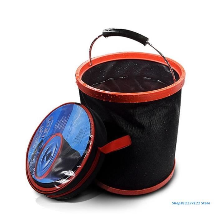 Nettoyeur de tasse de seau pliant Jouets de plage pliables Jouets de pêche Seau Nettoyeur de tasse de seau pliant Jouets de plage pliables Jouets de pêche Seau