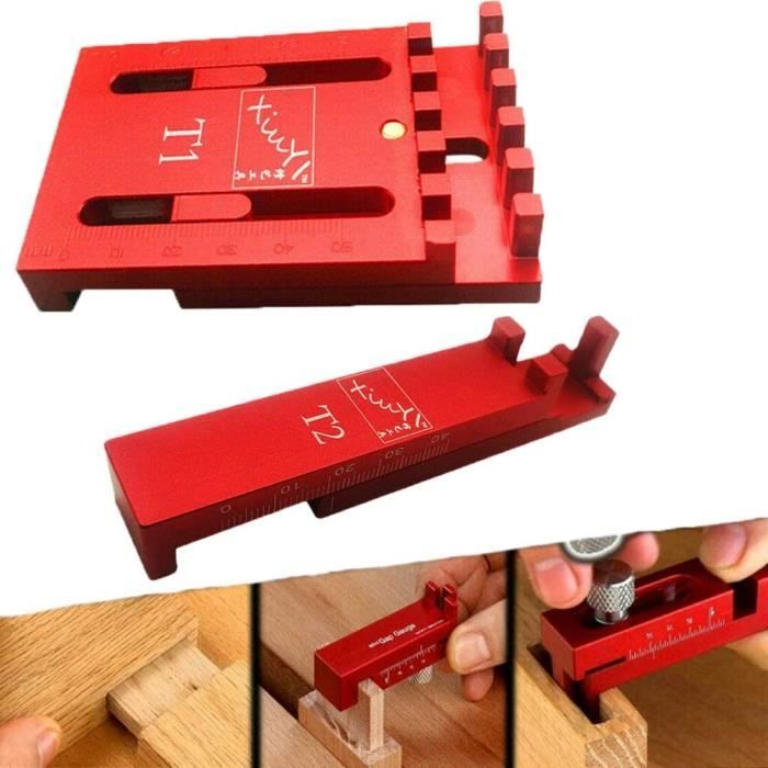 Woodworking Gaps Gauge Depth Measuring Ruler Line Sawtooth Ruler ...