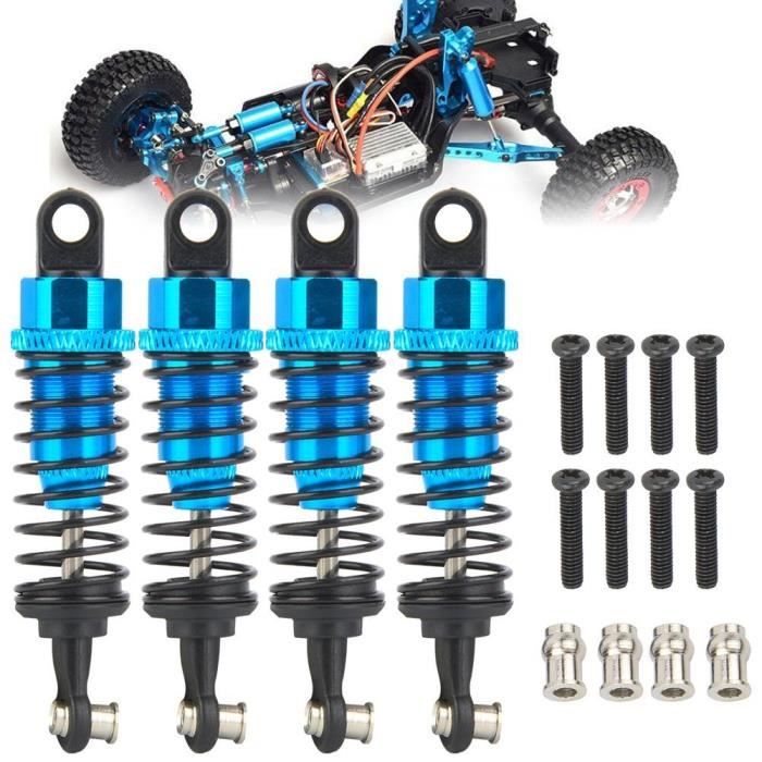 4 Ammortizzatori In Alluminio Blu Per Auto RC, Compatibili Con A949 A969 A979 K929, 1/18, Con Viti E Tappi