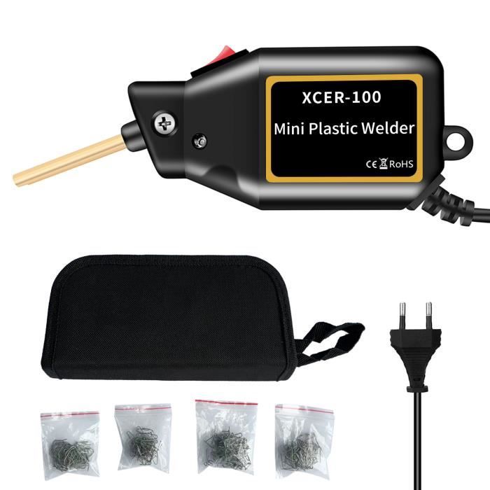 Soudeuse Plastique 100W - Agrafeuse à Air Chaud Pour Réparation Pare-chocs, Carrosserie, Et Soudure Plastique