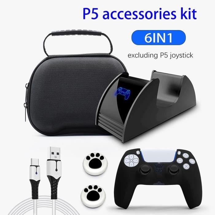 Coque de protection pour PS5 - Noir - Pour Playstation 5 / PS5 - En  plastique ABS - Noir mat - Pour console Playstation 5 : : Jeux  vidéo