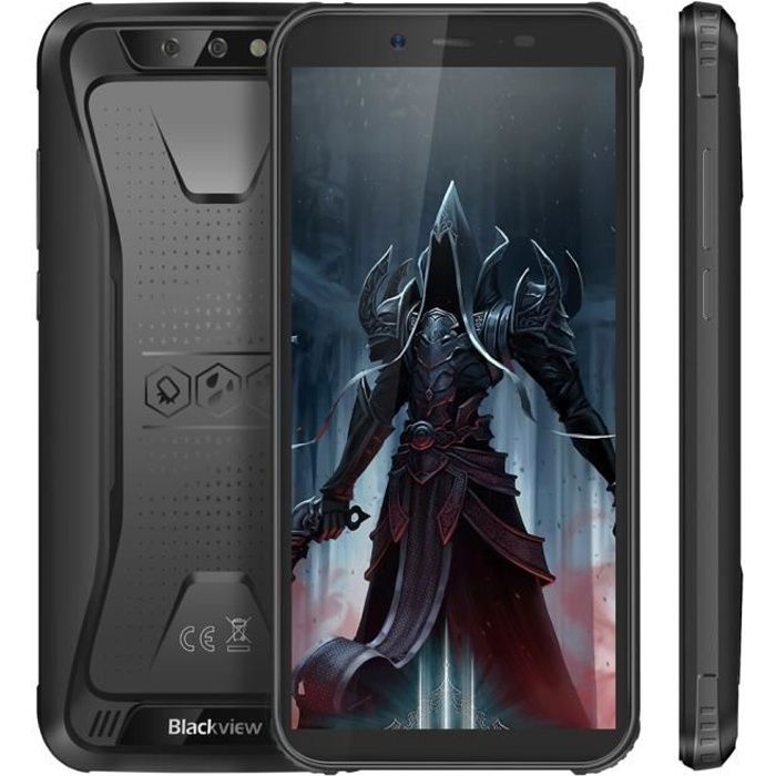 Vente Téléphone portable Blackview BV5500 Plus IP68 étanche Smartphone 4G 5,5" Écran 32Go 4400mAh Batterie Téléphone portable Incassable - Noir pas cher Vente Téléphone portable Blackview BV5500 Plus IP68 étanche Smartphone 4G 5,5" Écran 32Go 4400mAh Batterie Téléphone portable Incassable - Noir pas cher