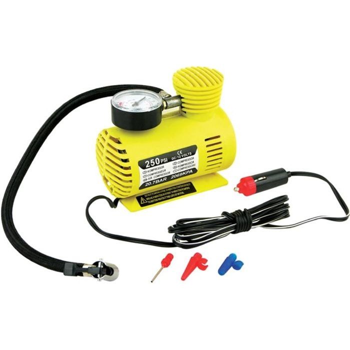 Pump In - Mini-compresseur autonome pas cher
