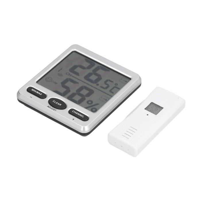Thermomètre à L'extérieur - Thermomètre Et Hygromètre Monté Sans Fil 10