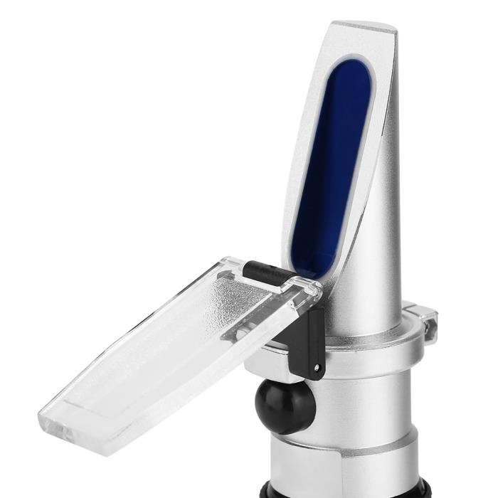 AUTOUTLET Réfractomètre Brix 0-32% Avec ATC - Mesurez Facilement Le Sucre Dans Vin, Bière, Jus De Fruits Et Plus !