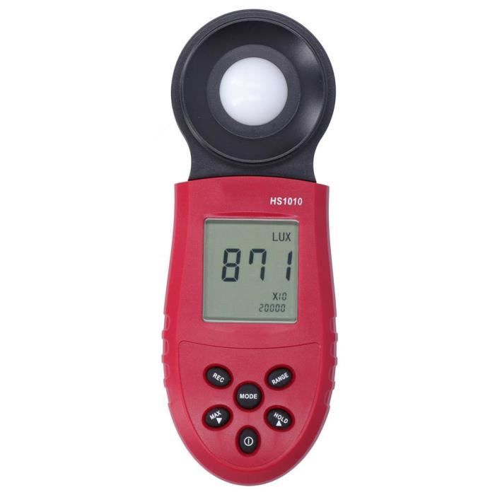 BSIDE L1 Luxmètre Numérique 0-200000 Lux - Mesureur Lumière Photomètre Pour Plantes Et Photographie