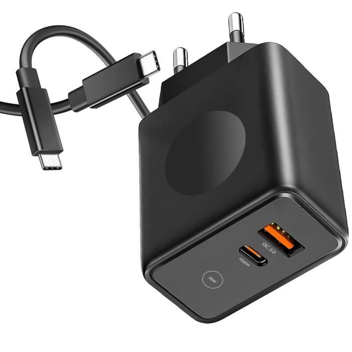 Chargeur Rapide avec Chargeur USB-C pour Samsung