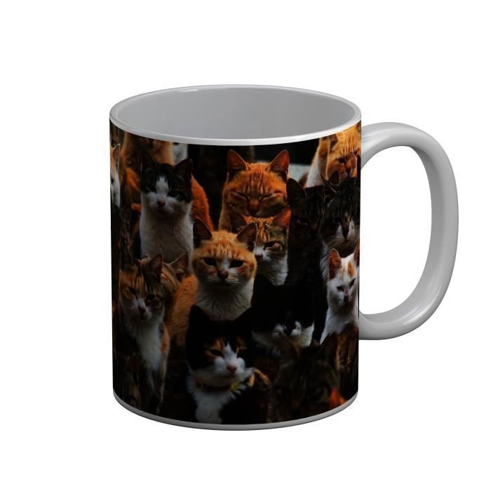 Mug Ceramique Japon Ile Chat Mignon Chats Roux Umashima Cdiscount Pret A Porter