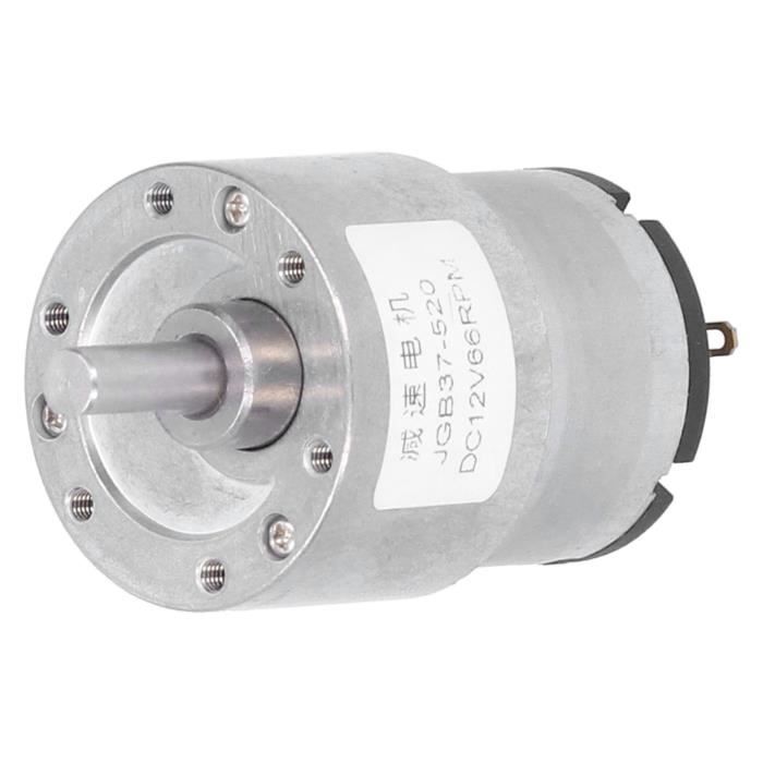 Moteur à Engrenage à Vis Sans Fin 24V 80W - Pour Porte Roulante Automatique, CNC Ou Projets DIY | Réduction 1:20, Couple 7 Nm