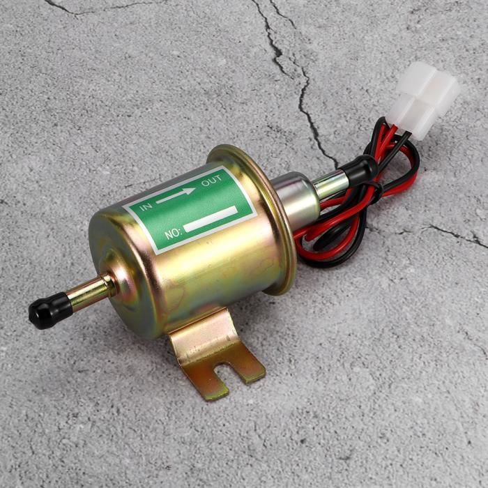 Pompe à Essence électrique 12V KAOLALI - Débit 9L/min, Arrêt Automatique, Tête 28mm, Pour Diesel, Huile, Voiture, Bateau