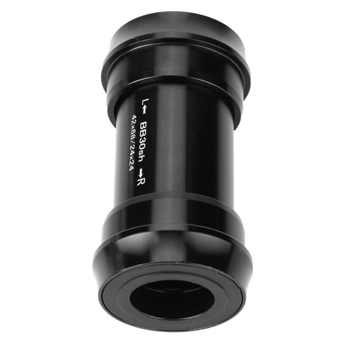 Convertisseur De Boîtier De Pédalier BB30 Vers BSA, Alu Noir 42mm, Neuf