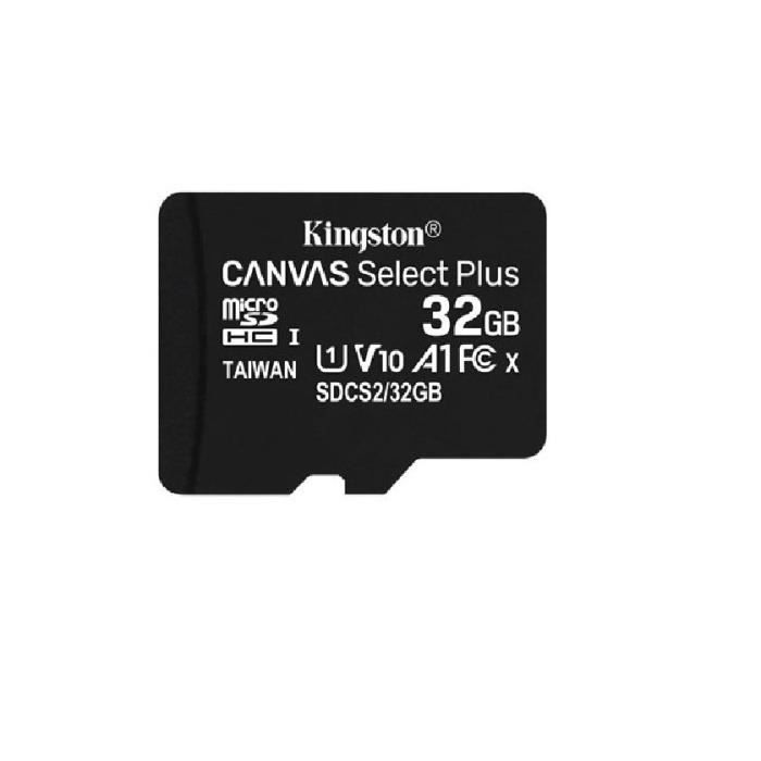 Kingston Technology Carte micSDHC Canvas Select Plus A1 C10 de sans ADP Neuf - vue 5