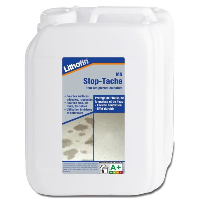 Meilleurs prix pour Lithofin Mn Stop-tache 5 L - Traitement Anti-taches Pierre Calcaire