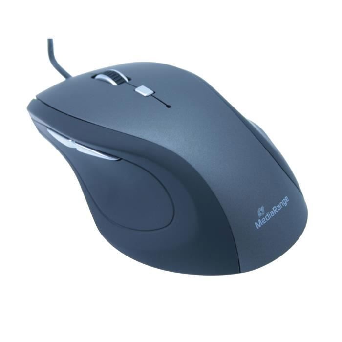 Mediarange Mros202 Souris Bureau Droitier Usb Type-a Optique 2400 Dpi - vue 1