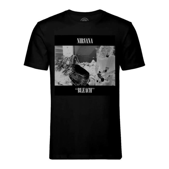 T-Shirt Nirvana In Utero Officiel - Coton, Noir, Unisexe, Licence Officielle