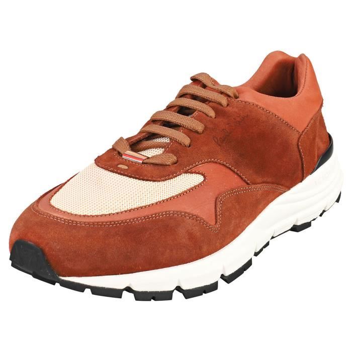 chaussure cognac homme