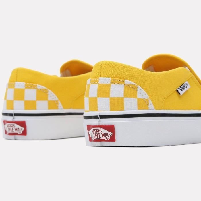 Vans Sneakers Vans Asher WM - VN000VOSBB41M Checker Yellow - Femme - Textile