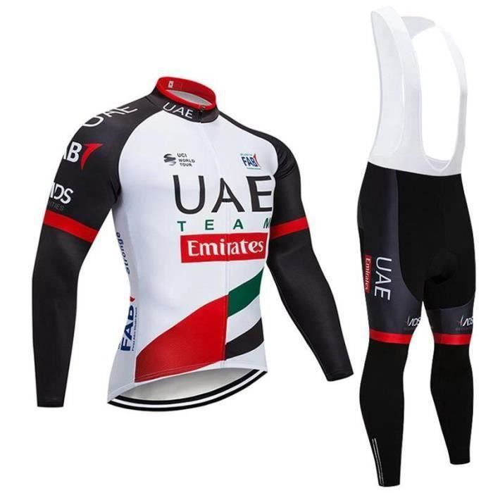 Tenue Cycliste équipe Nationale Chili - Veste XL Cuissard M - Manches Longues