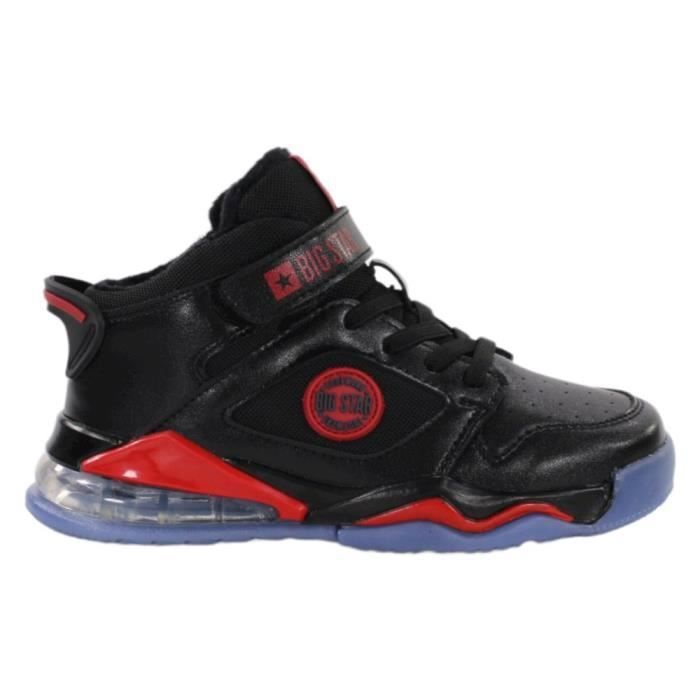 BIG STAR Chaussures enfant - BIG STAR - KK374095 - Noir - Lacets - Tige synthétique