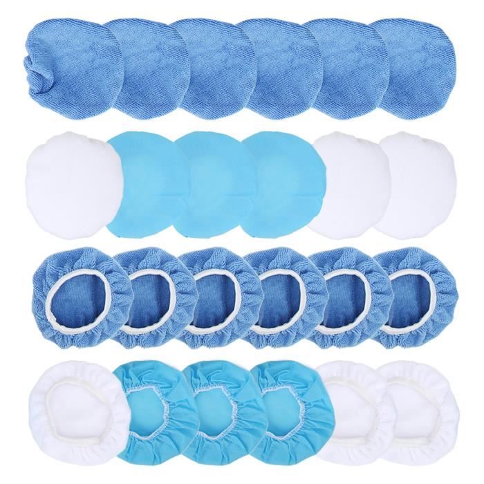 Pack De 6 Tampons De Base Pour WC – Coussinets Universels Blancs Anti-vibration